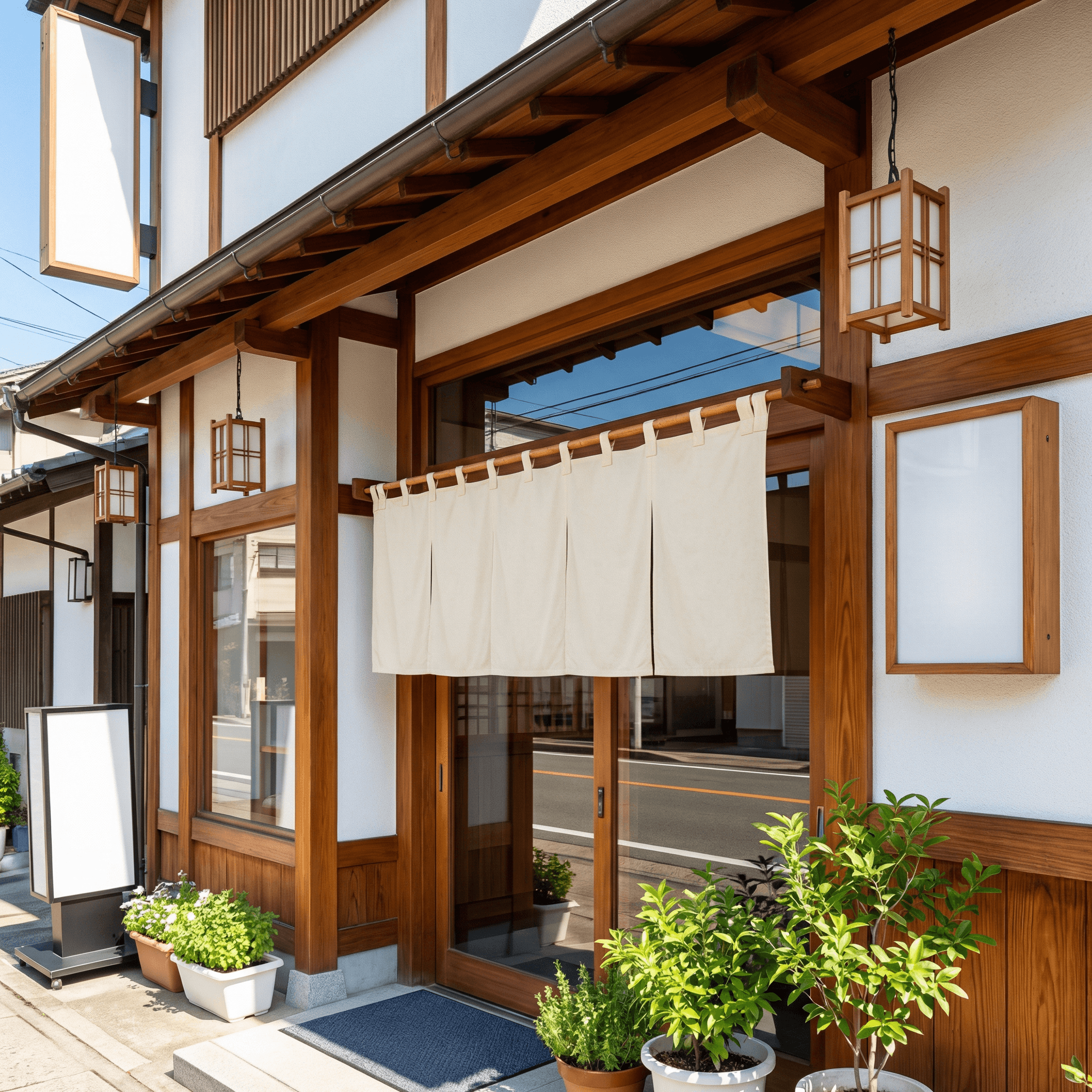 店舗 外壁洗浄 アフター